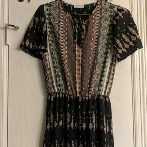 Short Sleeved maxi dress